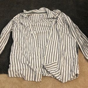 Button up sleep shirt